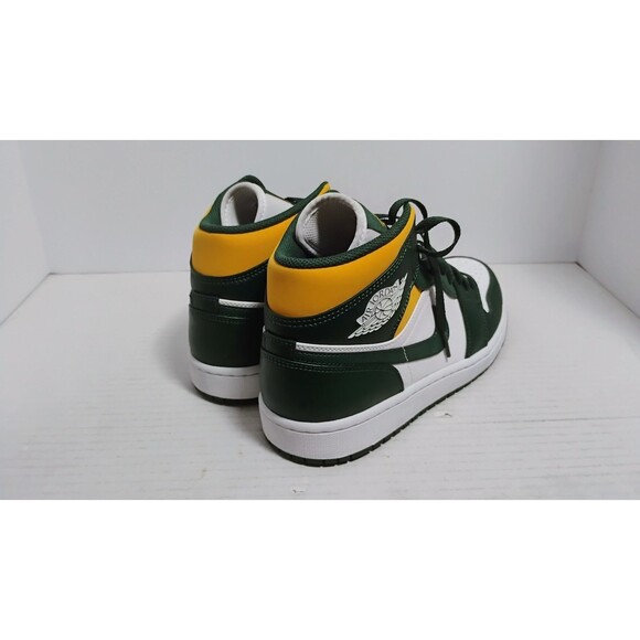 NIKE AIR JORDAN 1 MID SONICS MENS SIZE 9 SHOES NEW NEVER WORN W ORIGINAL BOX main image 12